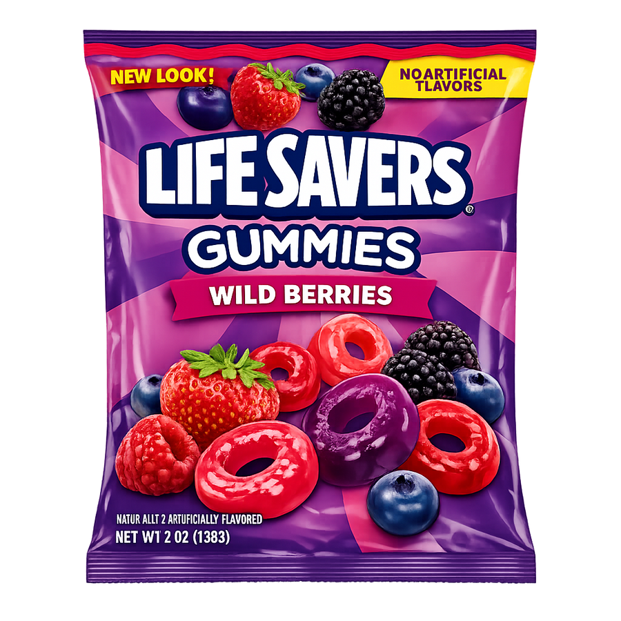 Gomitas Wild Berries Lifesavers