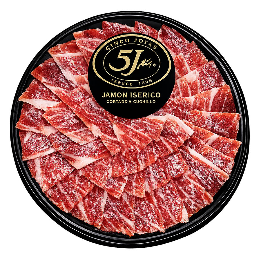 Jamón Ibérico 5J Cortado a Cuchillo