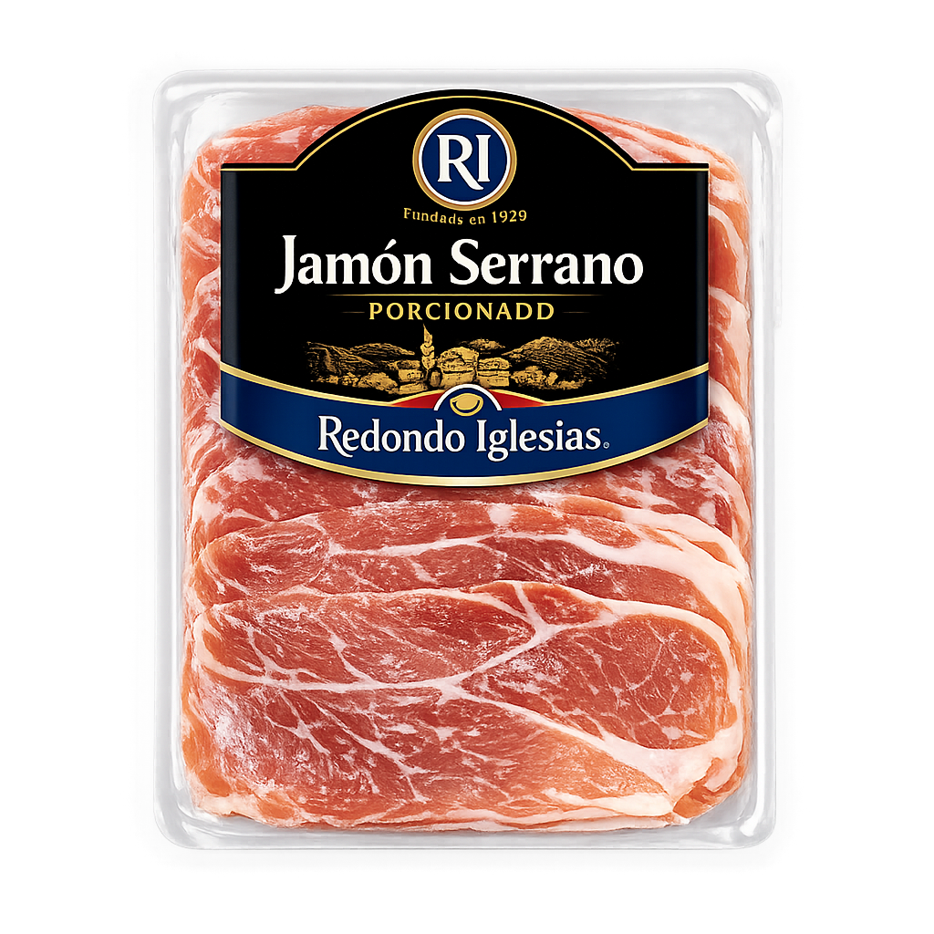 Jamón Serrano Porcionado Redondo Iglesias