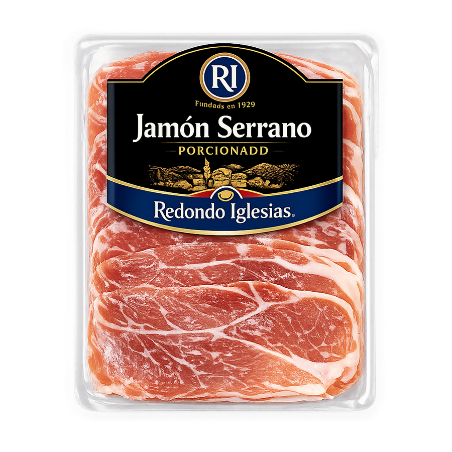 Jamón Serrano Porcionado Redondo Iglesias