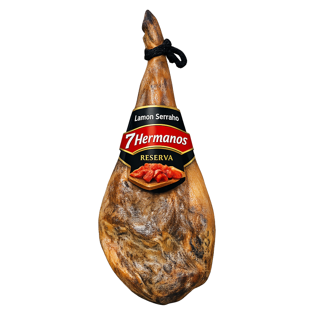 Jamón Serrano Reserva, 7 hermanos