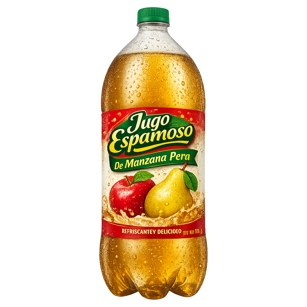 Jugo Espumoso De Manzana Pera