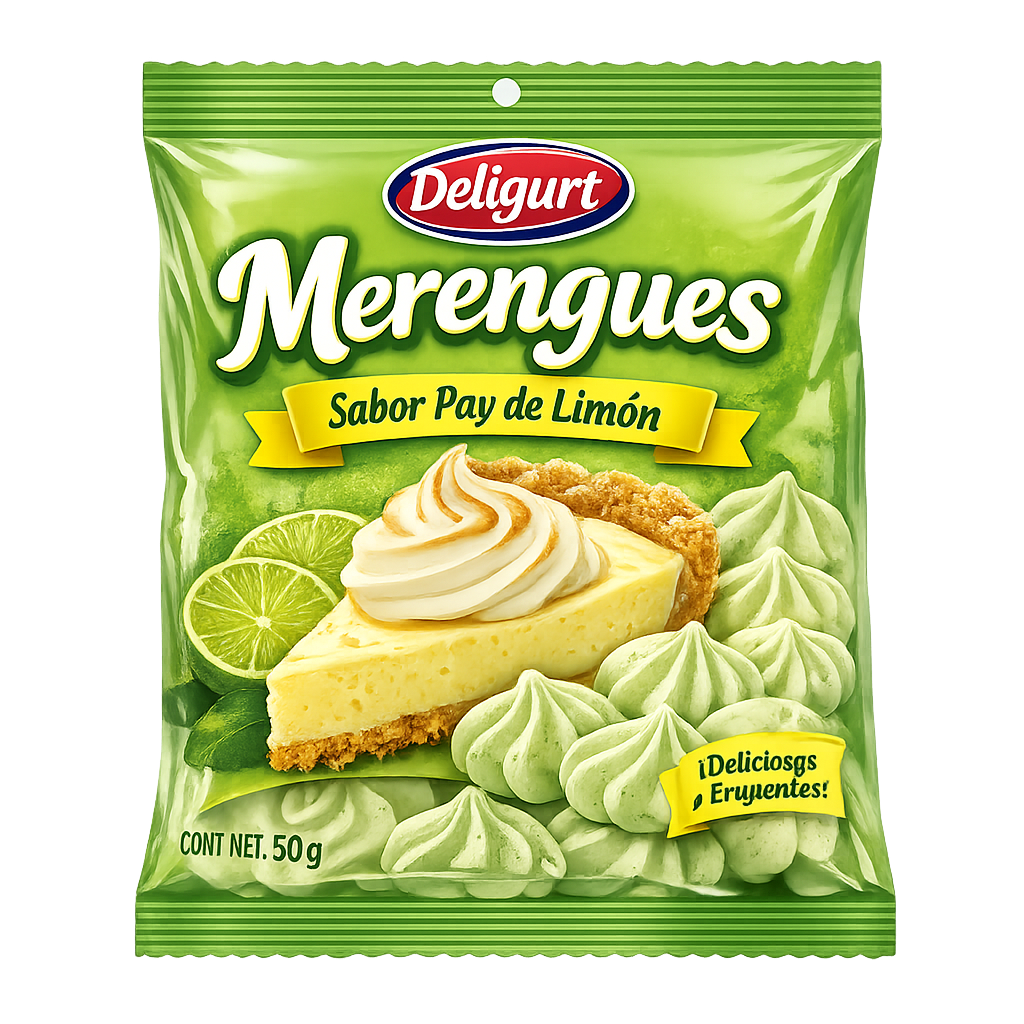 Merengues Sabor Pay De Limon