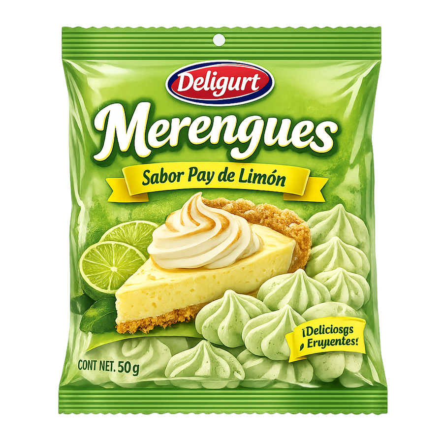 Merengues Sabor Pay De Limon