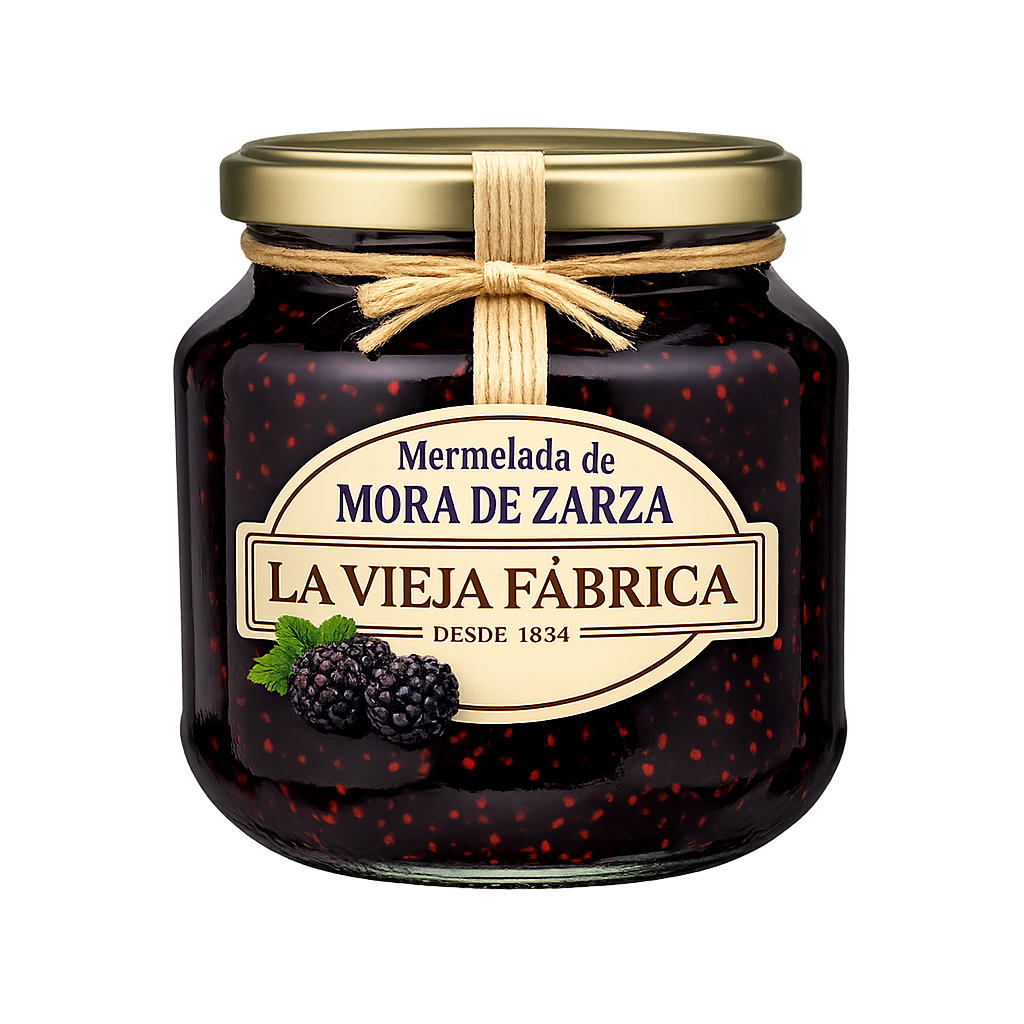 Mermelada de Mora de Zarza La Vieja Fábrica