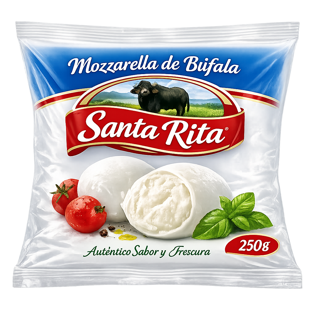 Mozzarella de Búfala Santa Rita