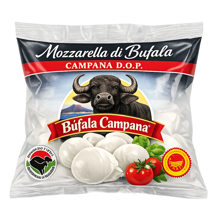 Mozzarella di Bufala Campana D.O.P. Búfala Campana