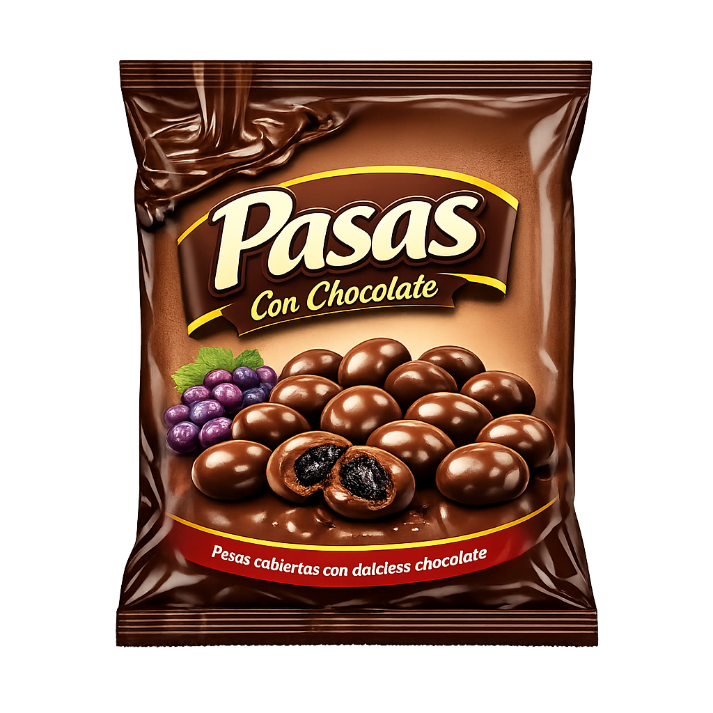 Pasas Con Chocolate