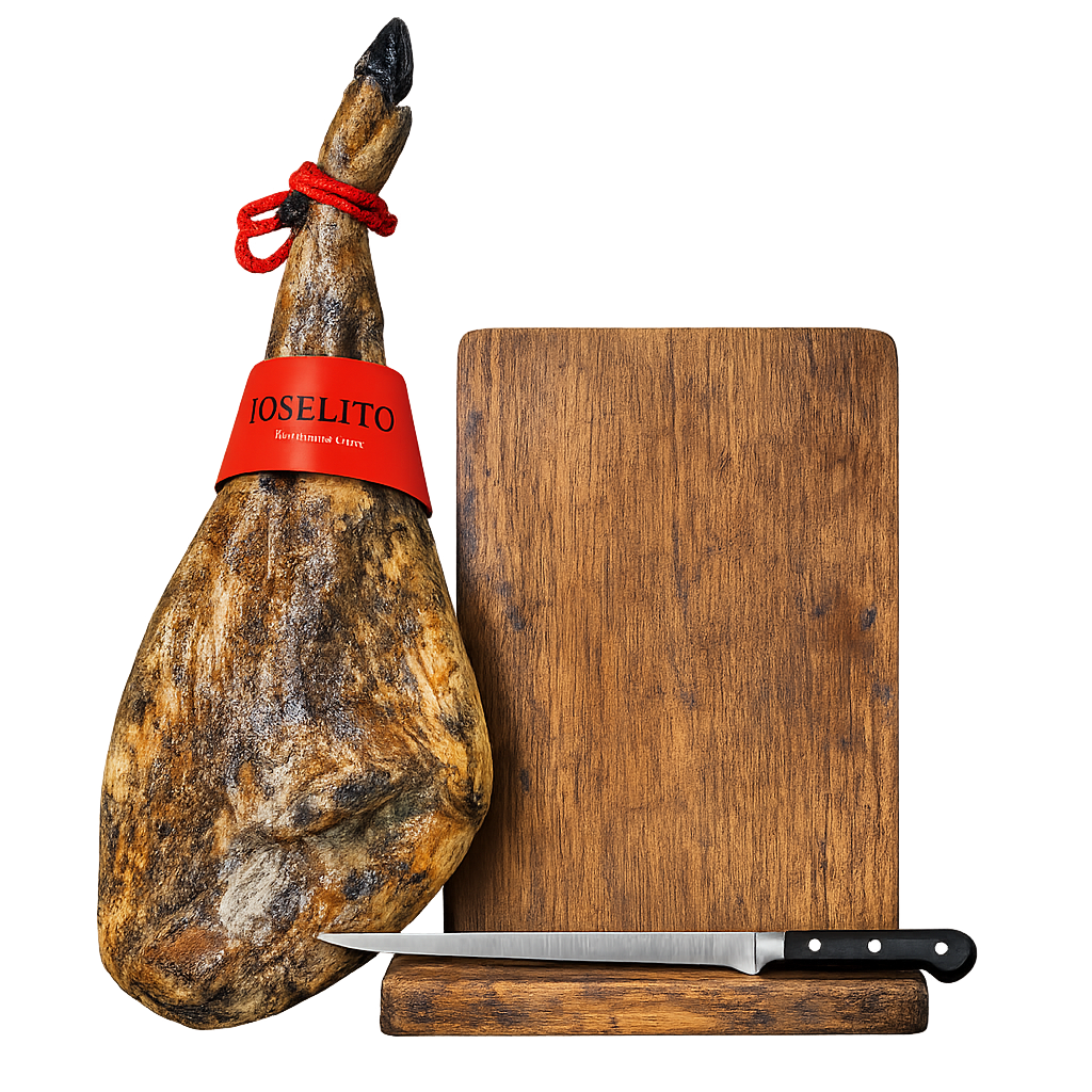 Pata de Jamón Joselito con Hueso, Tabla y Cuchillo