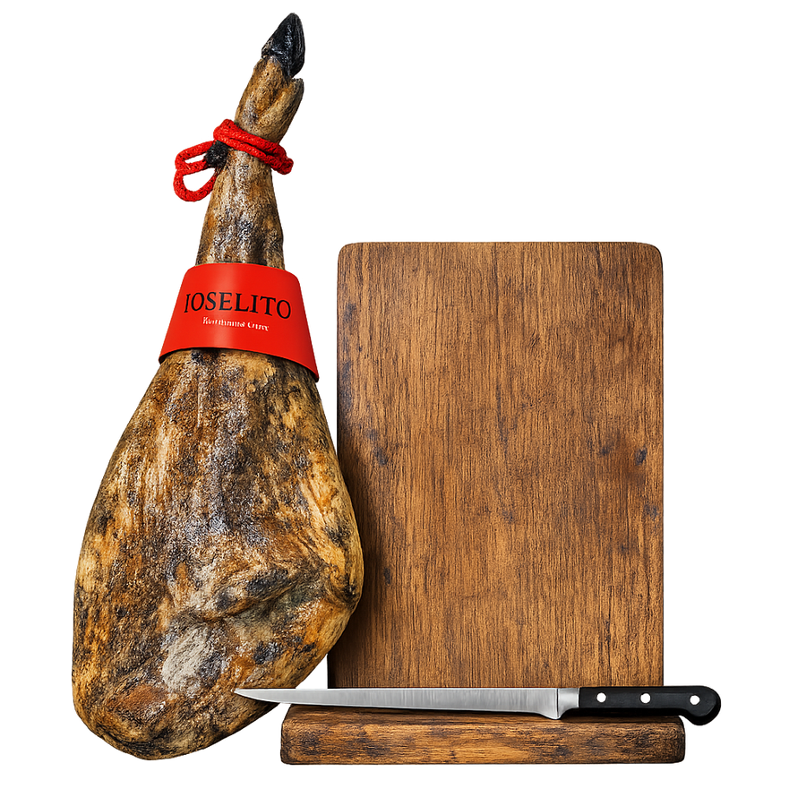 Pata de Jamón Joselito con Hueso, Tabla y Cuchillo