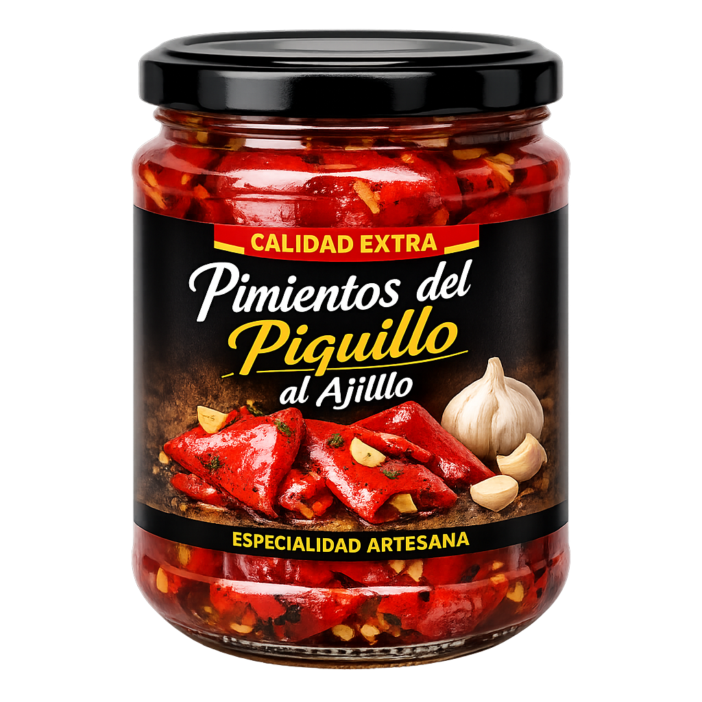 Pimientos del Piquillo al Ajillo