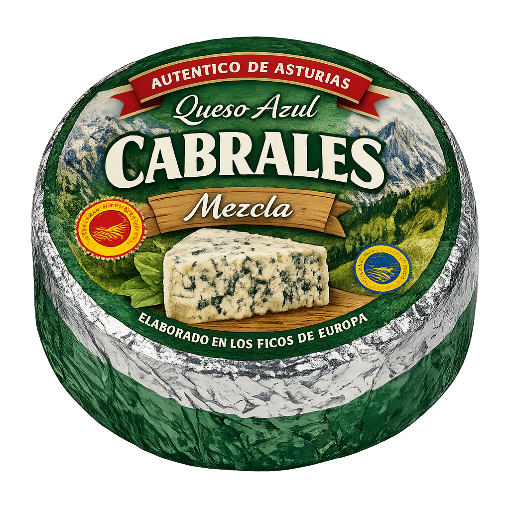 Queso Azul Cabrales Mezcla de Asturias