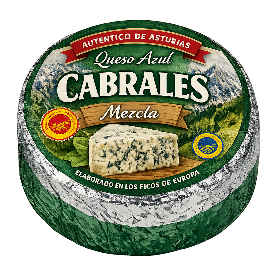 Queso Azul Cabrales Mezcla de Asturias