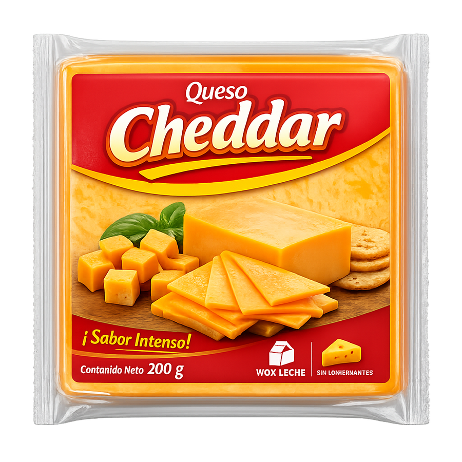 Queso Cheddar Rustic Red Grass Fed