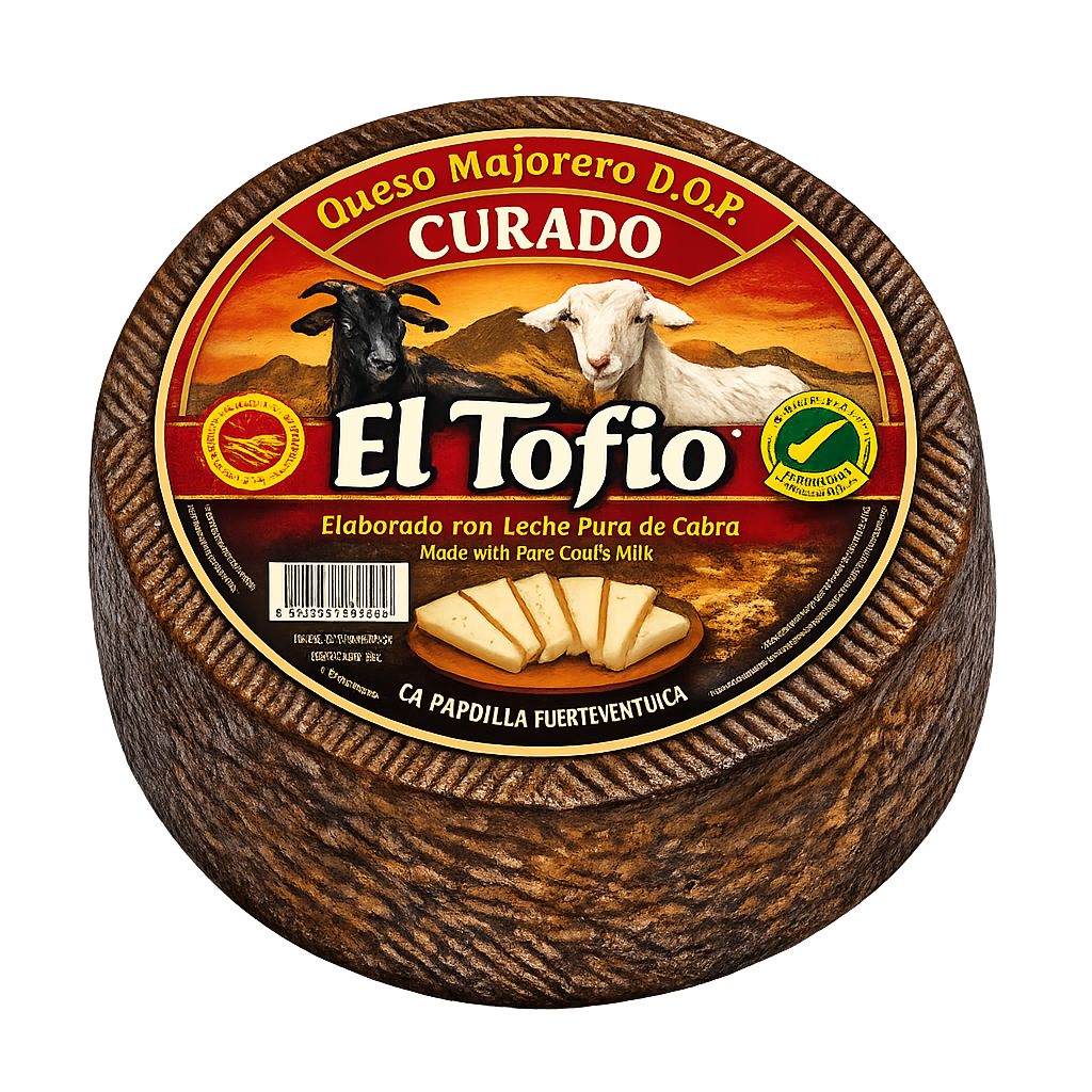 Queso Majorero Curado El Tofio
