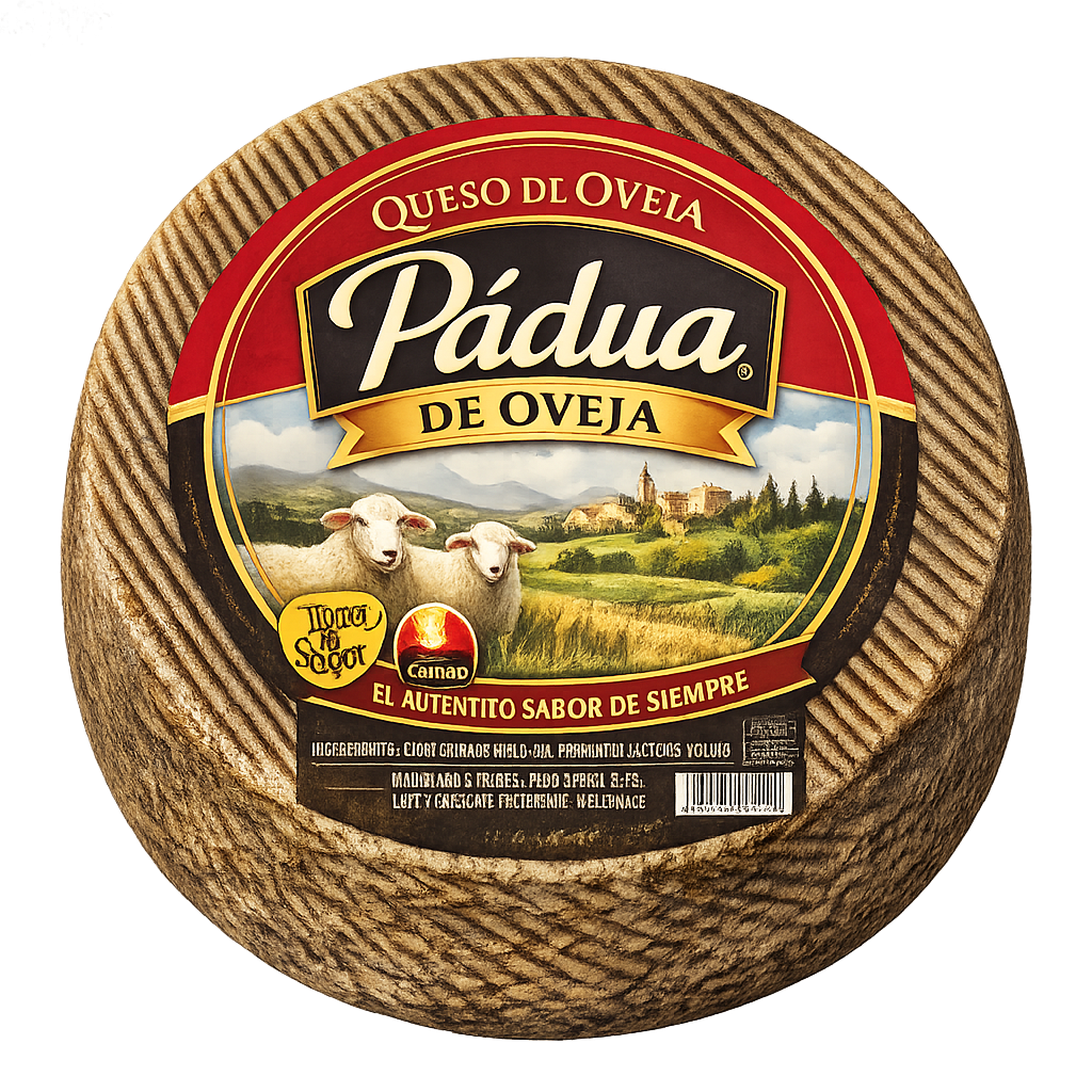 Queso Pádua de Oveja