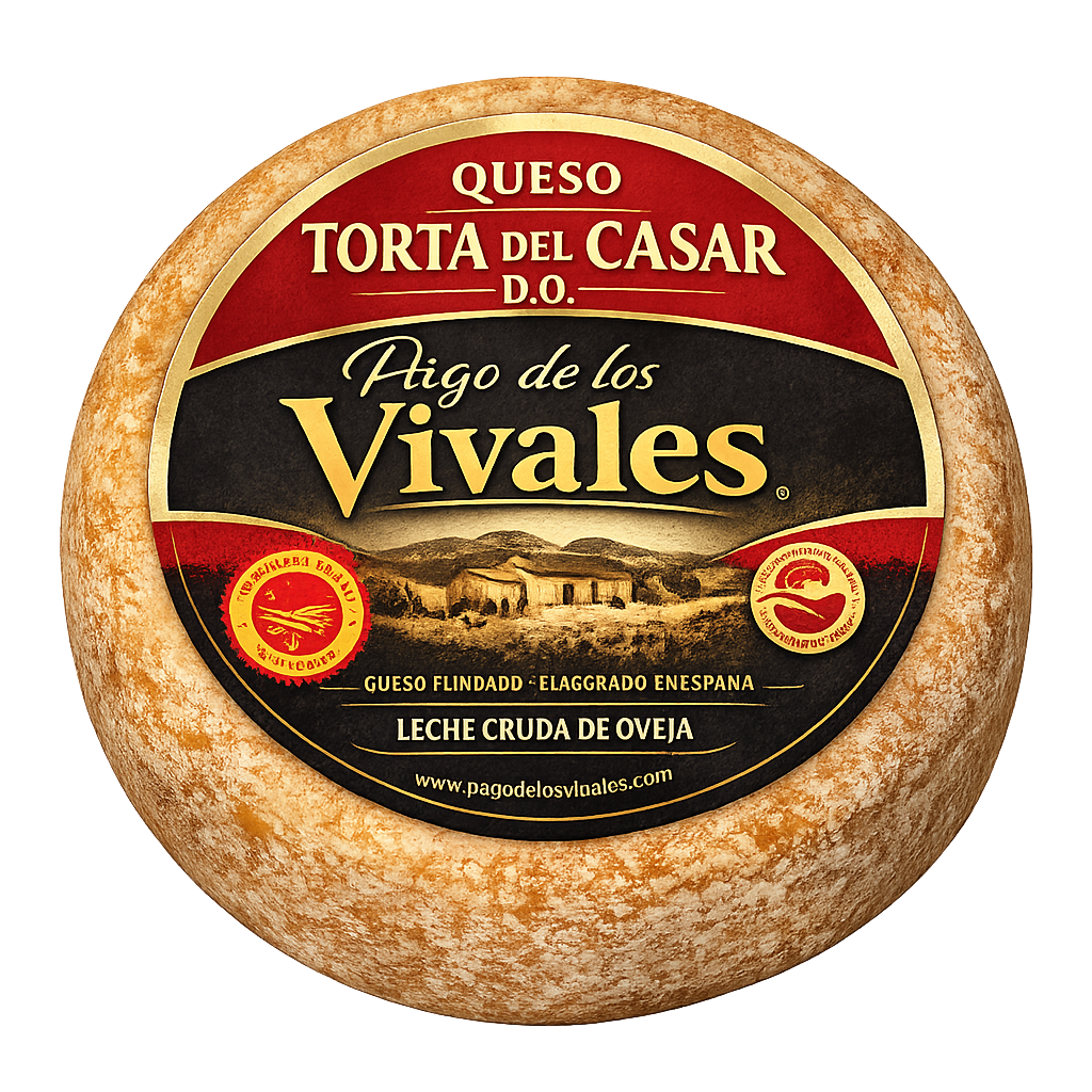 Queso Torta del Casar D.O. Pago de los Vivales