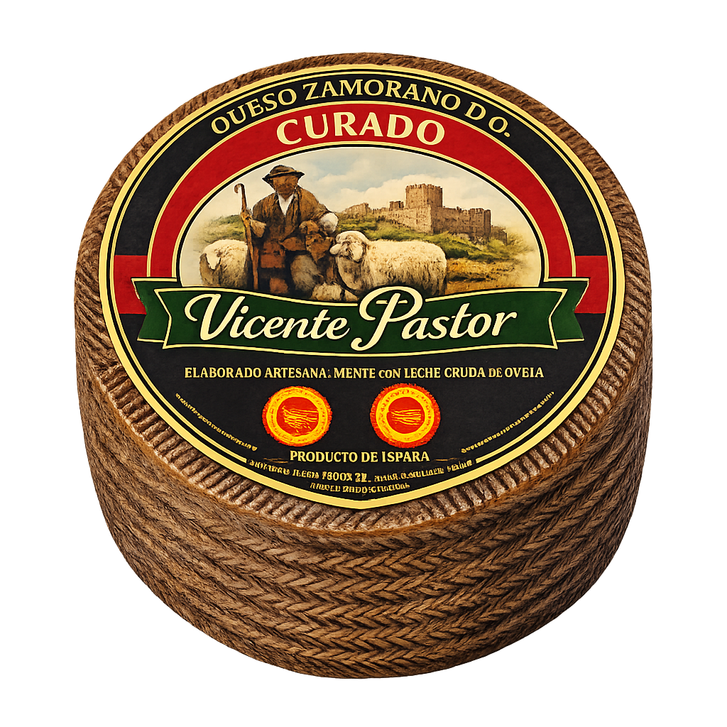 Queso Zamorano D.O. Curado Vicente Pastor