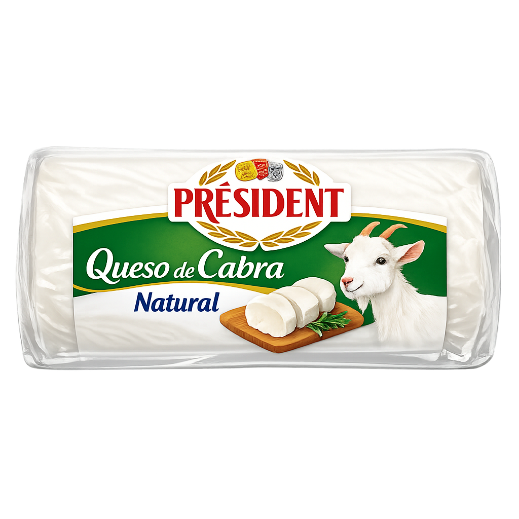 Queso de Cabra Natural Président
