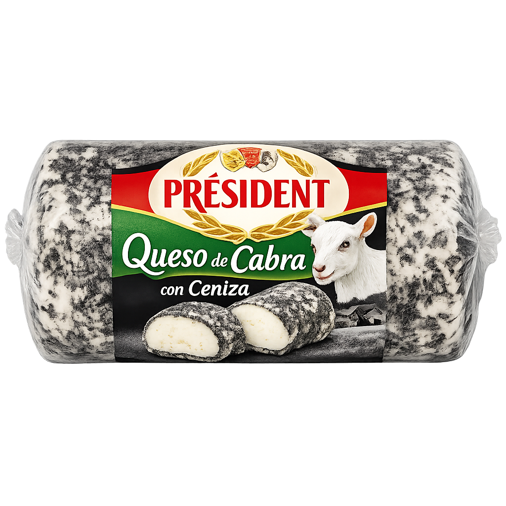 Queso de Cabra con Ceniza Président