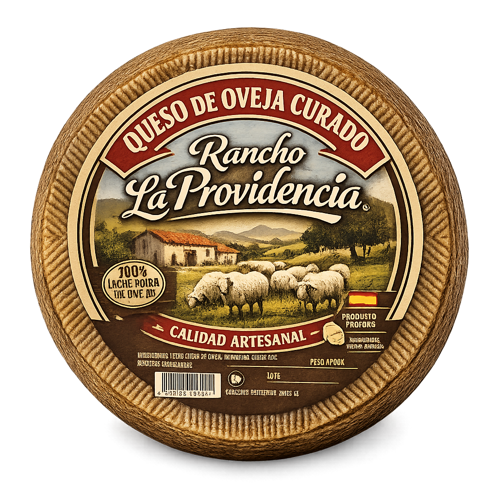 Queso de Oveja Curado Rancho La Providencia