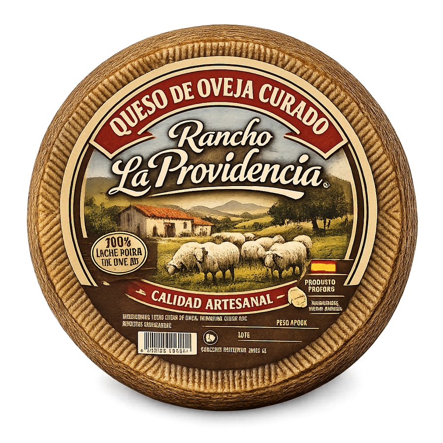 Queso de Oveja Curado Rancho La Providencia