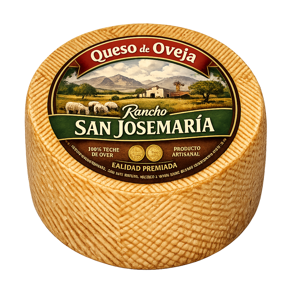 Queso de Oveja Semicurado Rancho San Josemaría