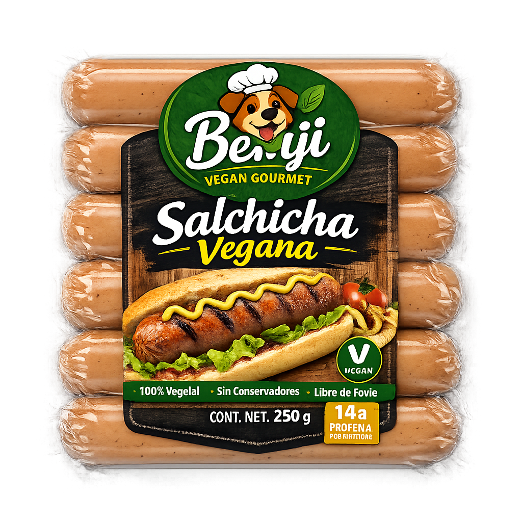 Salchicha Vegana, Benji Vegan Gourmet