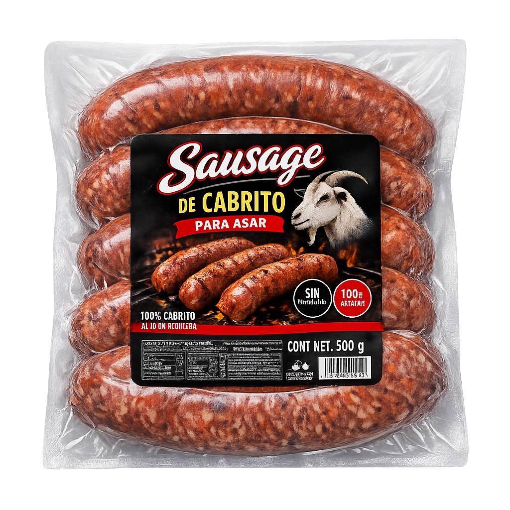 Sausage de cabrito para asar