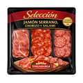 Selección Jamón Serrano, Chorizo y Salami, Tangamanga