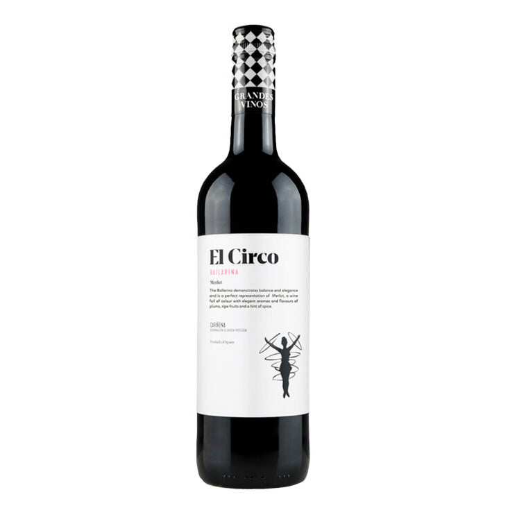 VINO TINTO EL CIRCO BAILARINA MERLOT 750 ML